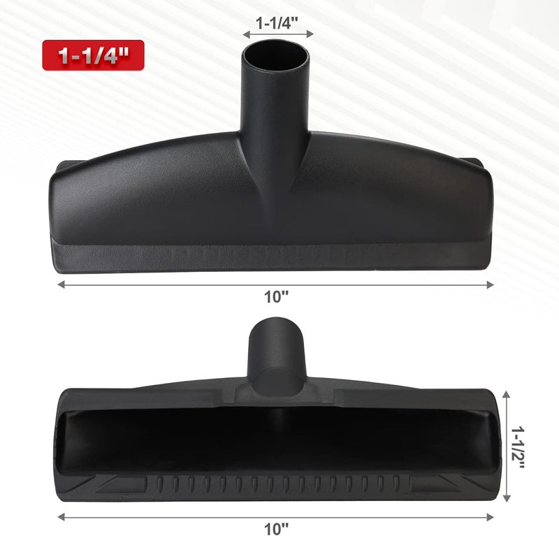 SHOPVAC مجموعة فوهات 3 قطع، بقطر 1-1/4 بوصة للاستخدام الرطب/الجاف، تشمل فوهة غولبر، أداة الشق والأداة الأرضية - Image 2